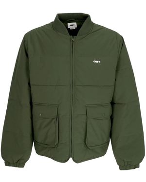 Obey Winter Jackets - Green