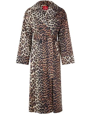 Crās Belted Coats - Marrone