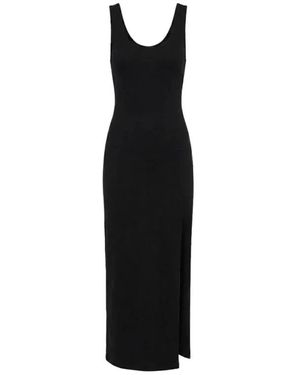 Wardrobe NYC Kleedjes ,Zwart ,Opaque Scoop Jurk