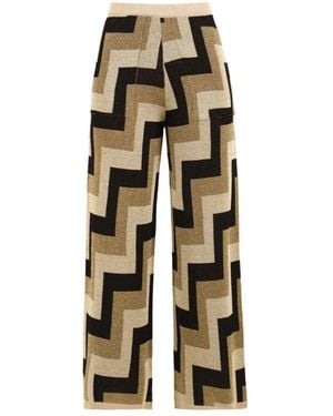 Akep Wide Trousers - Multicolour