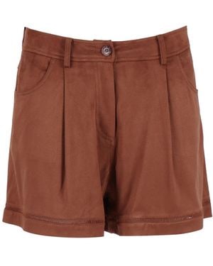 Ermanno Scervino Short Shorts - Brown