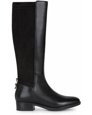 Geox D Felicity Boot - Zwart