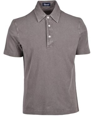 Drumohr Polo Shirts - Grey