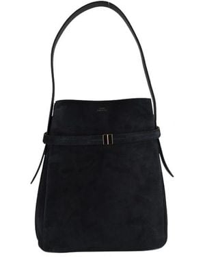 TOTEME Gürtel-Tasche Aus Wildleder - Schwarz