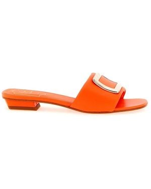 Roger Vivier Heeled Mules - Orange