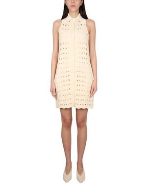 Max Mara Knitted Dresses - Natural