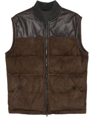 Brioni Vests - Marrone