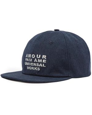 Universal Works Caps - Blauw