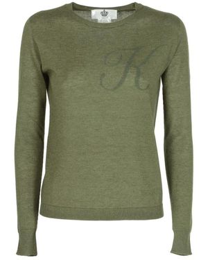 Dee Ocleppo Round-Neck Knitwear - Green