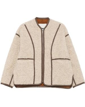 Bellerose Faux Fur & Shearling Jackets - Natural