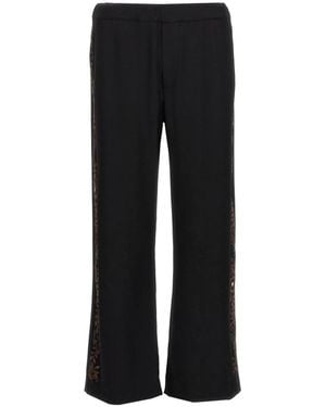 Wales Bonner Wide Trousers - Black