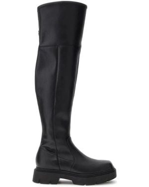 Guess Over-The-Knee Boots - Black