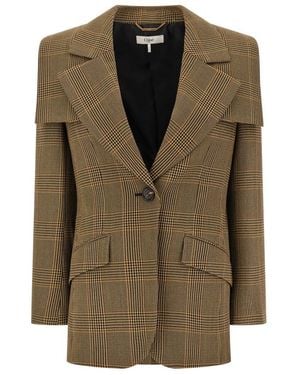 Chloé Bestickter Wollblazer - Grün