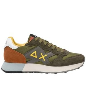 Sun 68 Trainers - Green