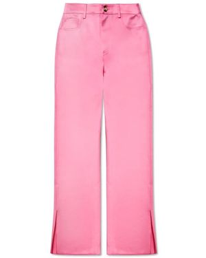 Nanushka Broeken ,Roze ,Satijn Vaeda Satijnen Broek