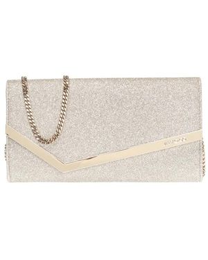 Jimmy Choo Emmie Schultertasche - Natur