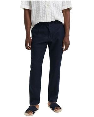 GANT Straight Trousers - Black