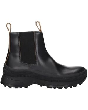 Jil Sander Chelsea Boots - Zwart