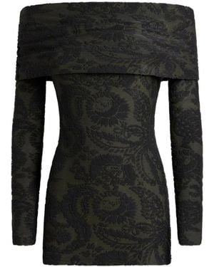Etro Langarmshirt - Schwarz