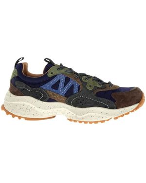 Flower Mountain Trainers - Blue