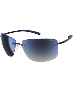 Silhouette Sunglasses - Blue