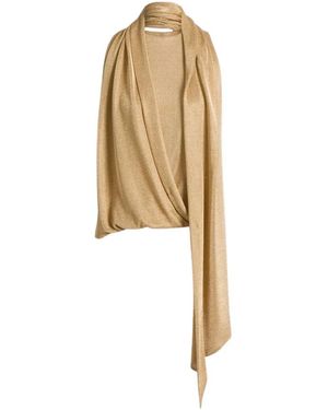 Alberta Ferretti Sleeveless Tops - Metallic