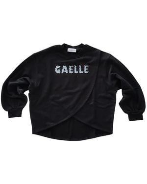Gaelle Paris Long Sleeve T-Shirts - Black