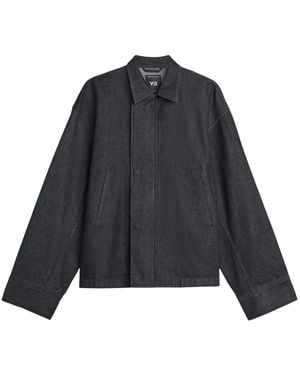 Y-3 Denim Jackets - Noir