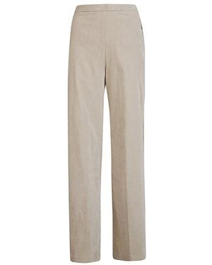 forte_forte Straight Trousers - Grey