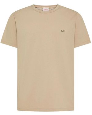 Sun 68 T-Shirts - Natural