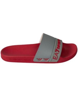 EA7 Sliders - Red