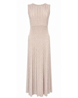 D.exterior Maxi Dresses - Natural