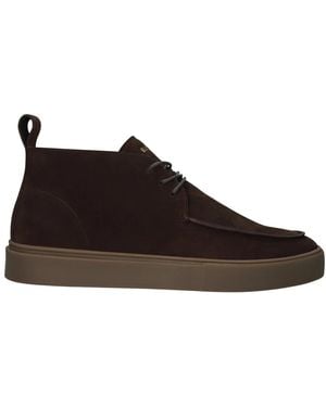 Blackstone Lace-Up Boots - Marrón
