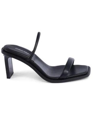Calvin Klein Heeled Mules - Bianco