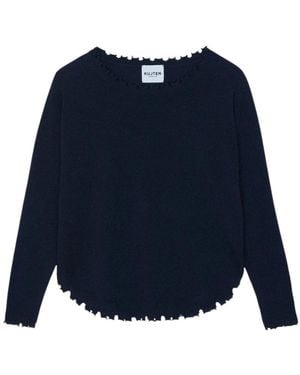 Kujten Round-Neck Knitwear - Bleu