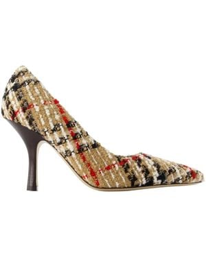 Burberry Dame 90 Pumps - Metallic