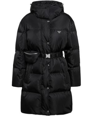Prada Down Coats - Negro