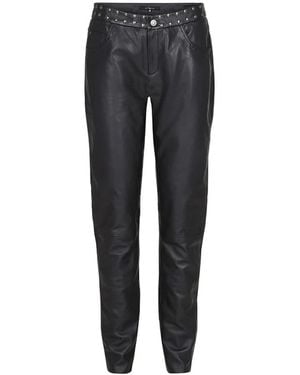 Btfcph Leather Trousers - Grey