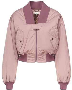 Chloé Bomber Jackets - Pink