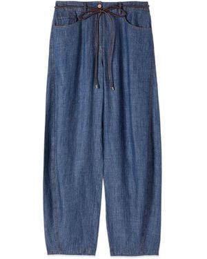 Oltre Loose-Fit Jeans - Azul