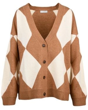 Ballantyne Strickjacke Mit Knöpfen - Braun