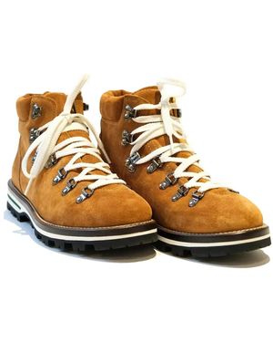 Monpiz Lace-Up Boots - Metallic