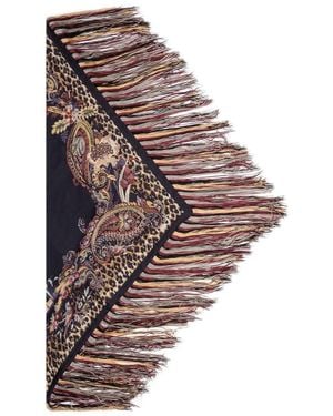 Etro Silky Scarves - Braun