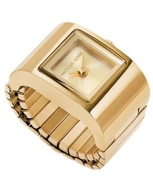 Michael Kors Gouden Darrington Watch Ring - Metallic
