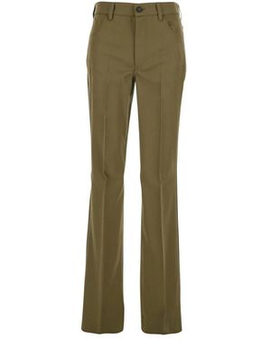 The Attico Wide Trousers - Groen
