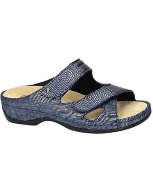 Berkemann Schoenen ,Blauw ,Leer Janna