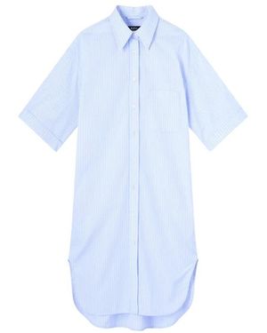 A.P.C. Shirt Dresses - Blue