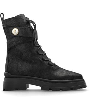 Jimmy Choo Lace-Up Boots - Zwart