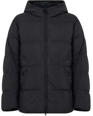 Stone Island Down Jackets - Negro