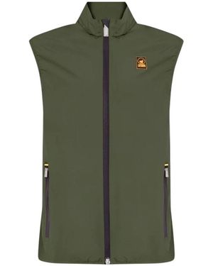 Ciesse Piumini Jassen ,Groen ,Leer Vests